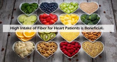 High Intake of Fiber for Heart Patients