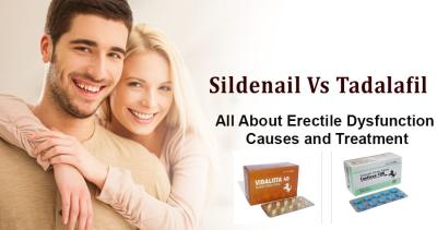 Which is better Sildenafil or Tadalafil for Erectile Dysfunction Treatment?